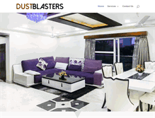Tablet Screenshot of dustblasters.co.uk